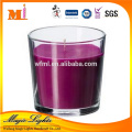 Hot Sale Enviromental Cheapful Glass Cup Candle